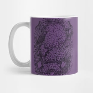 Carpe Diem (version 1). Mystic and occult design. Mug